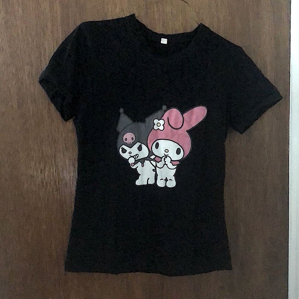 Black MyMelody & Kuromi T-Shirt